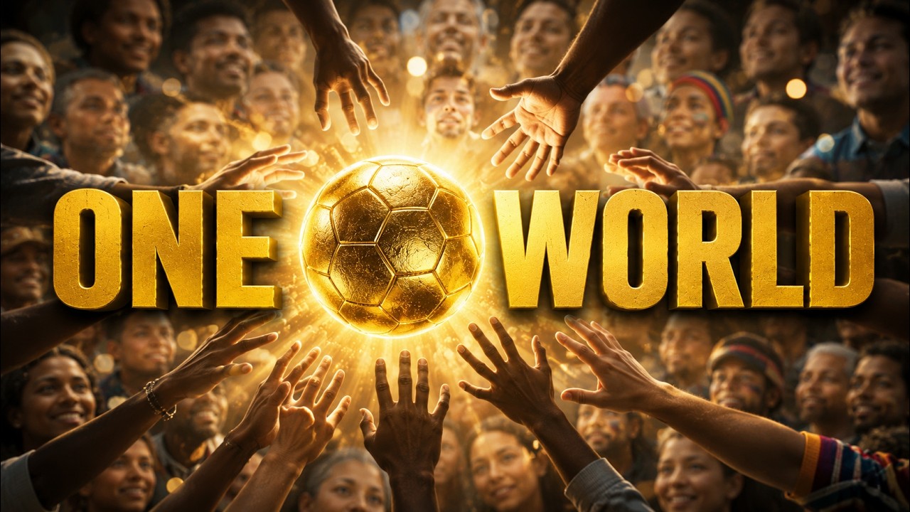 ONE WORLD ONE BALL &mdash; Arik Gordon | World Cup 2026 Anthem 🌍⚽ (Official Music Video)