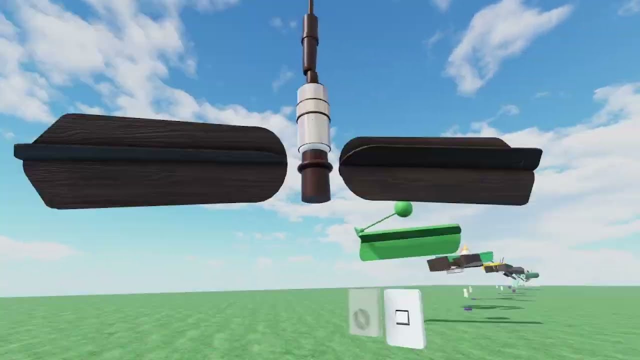 This Ceiling Fan BROKE Roblox
