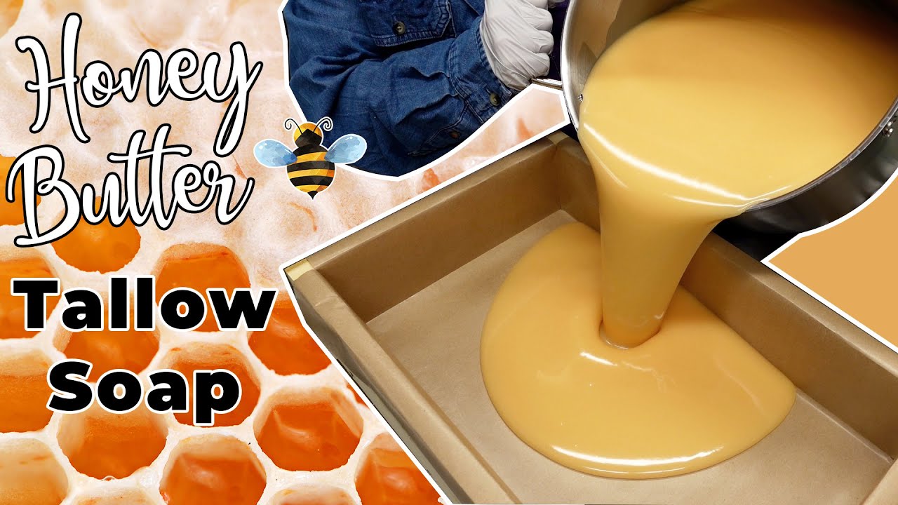 Honey Butter Tallow Soapmaking | MO River Soap