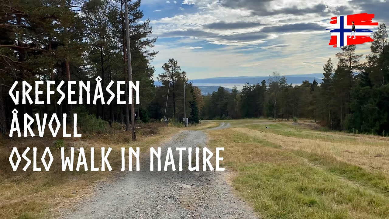 Oslo,Norway  - Nature virtual walk - Grefsenåsen to Stig / Årvoll
