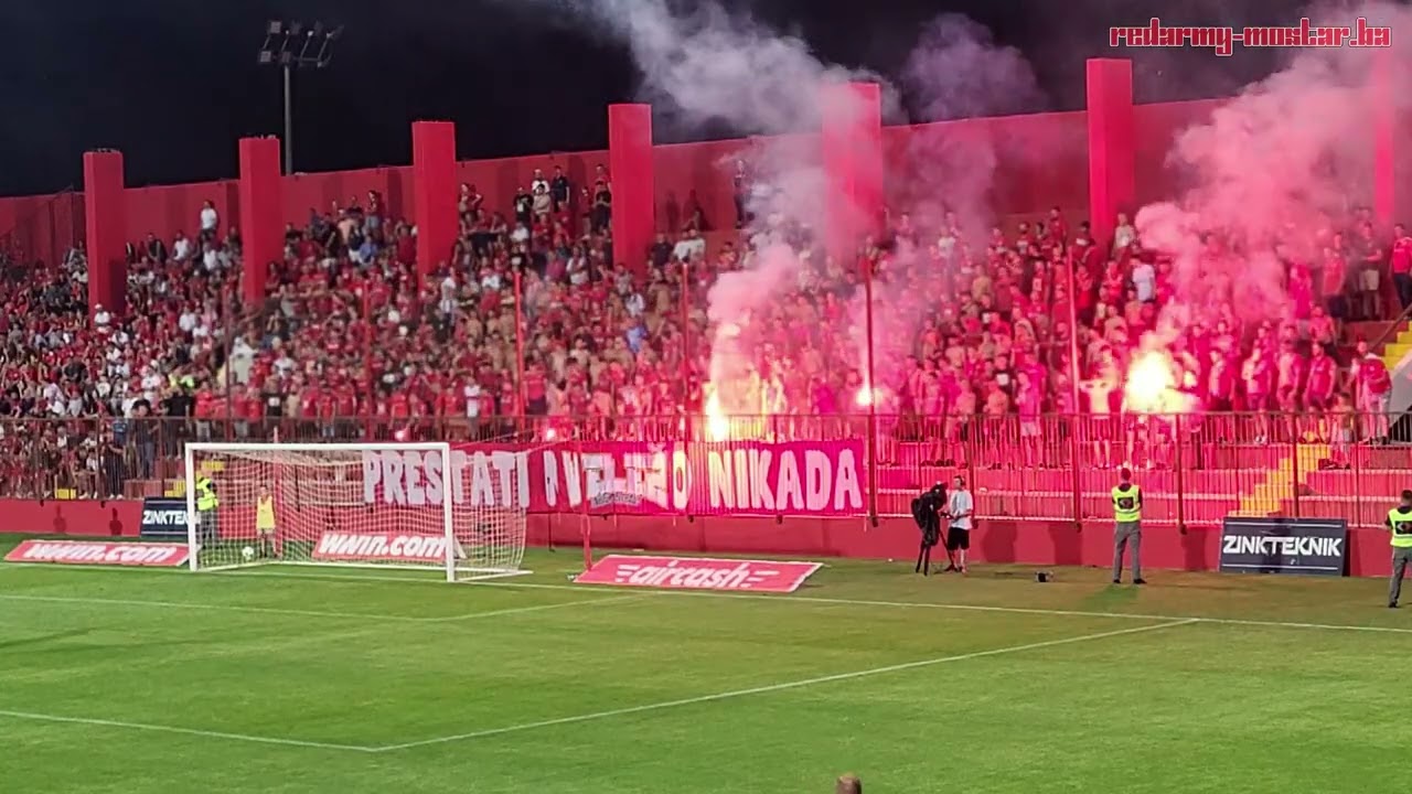 Red Army Mostar: Velež - Borac 3.8.2025.