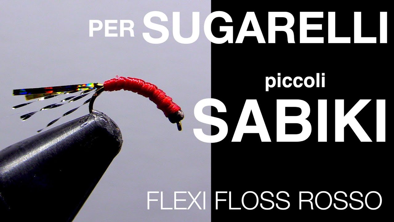 PICCOLI SABIKI ROSSI PER SUGARELLI㊗️AUTOCOSTRUZIONE