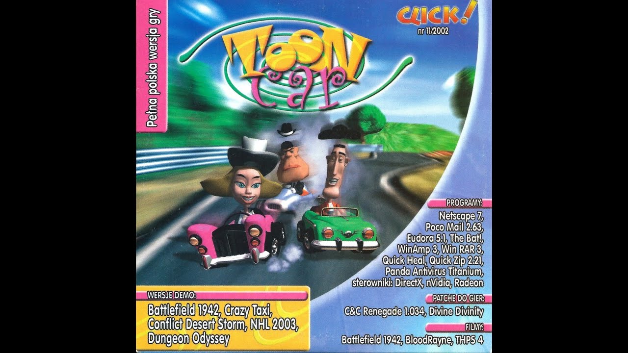 Toon Car (CAŁA GRA) [NOWE NAGRANIE z 25.06.24]