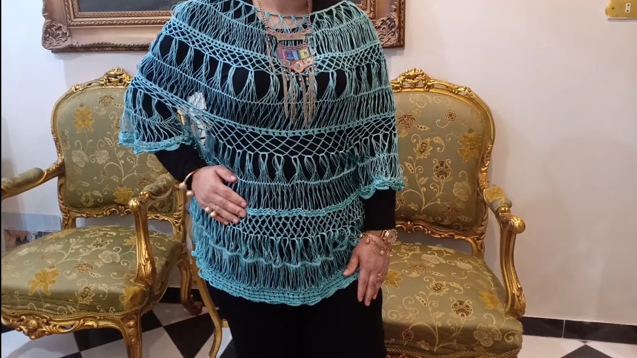 حصرررى 💪🏻 بلوزة كروشيه صيفى جنان تصميم يد وشغل عالى وتحدي 😉
