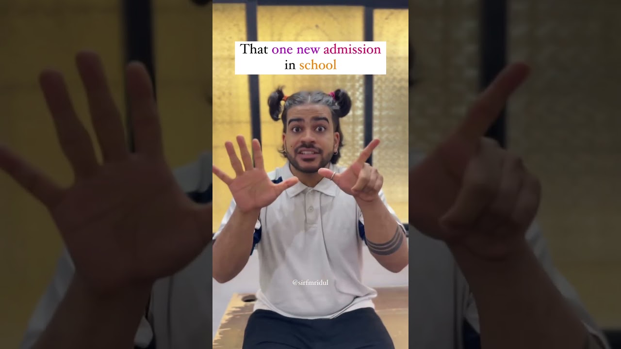 New admission #comedy #funny #short #shorts #comedyshorts #school #schoollife #relatable #fun