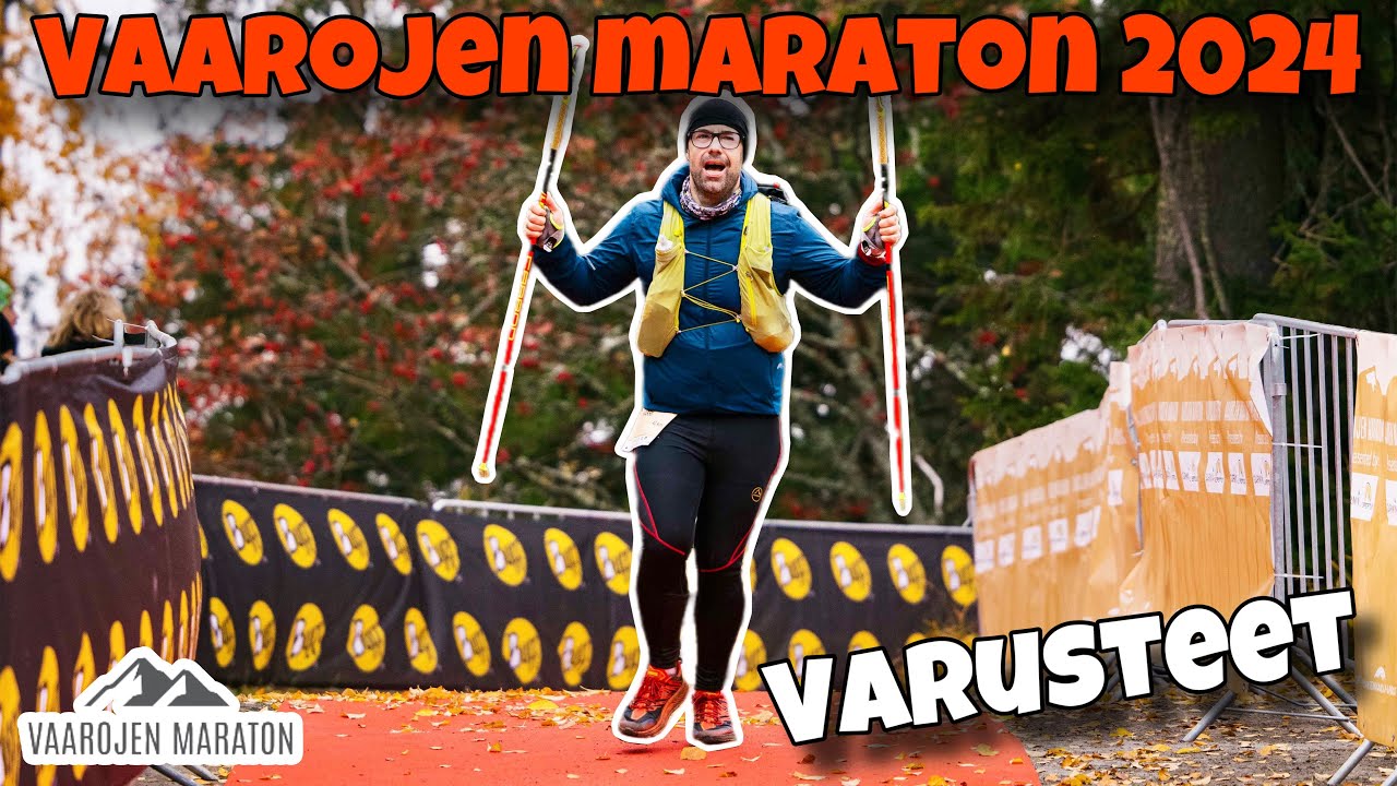 Vaarojen Maraton 2024 | Varusteet