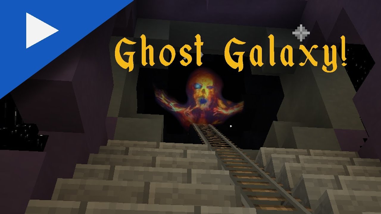 Minecraft Space Mountain: Ghost Galaxy! [Disneyland in Minecraft]