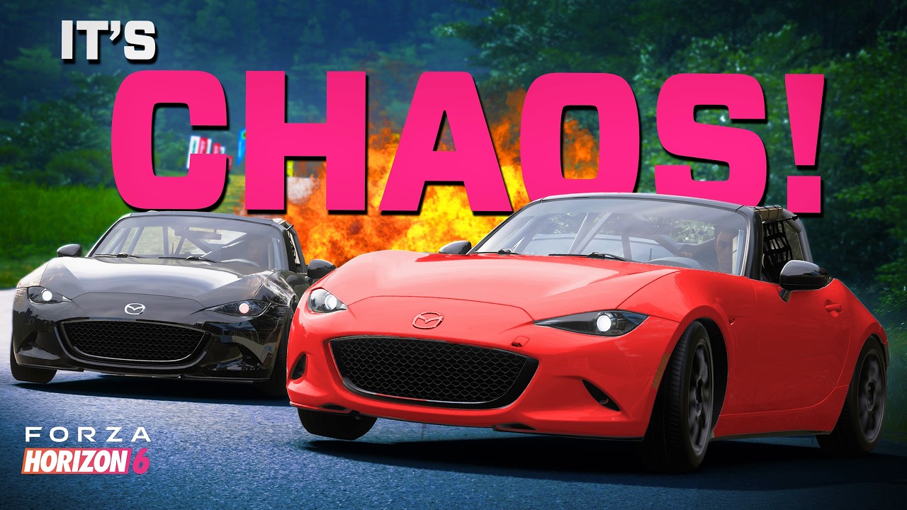 Forza Horizon 6 Spec Racing &mdash; ЭТО ПОЛНЫЙ ХАОС!