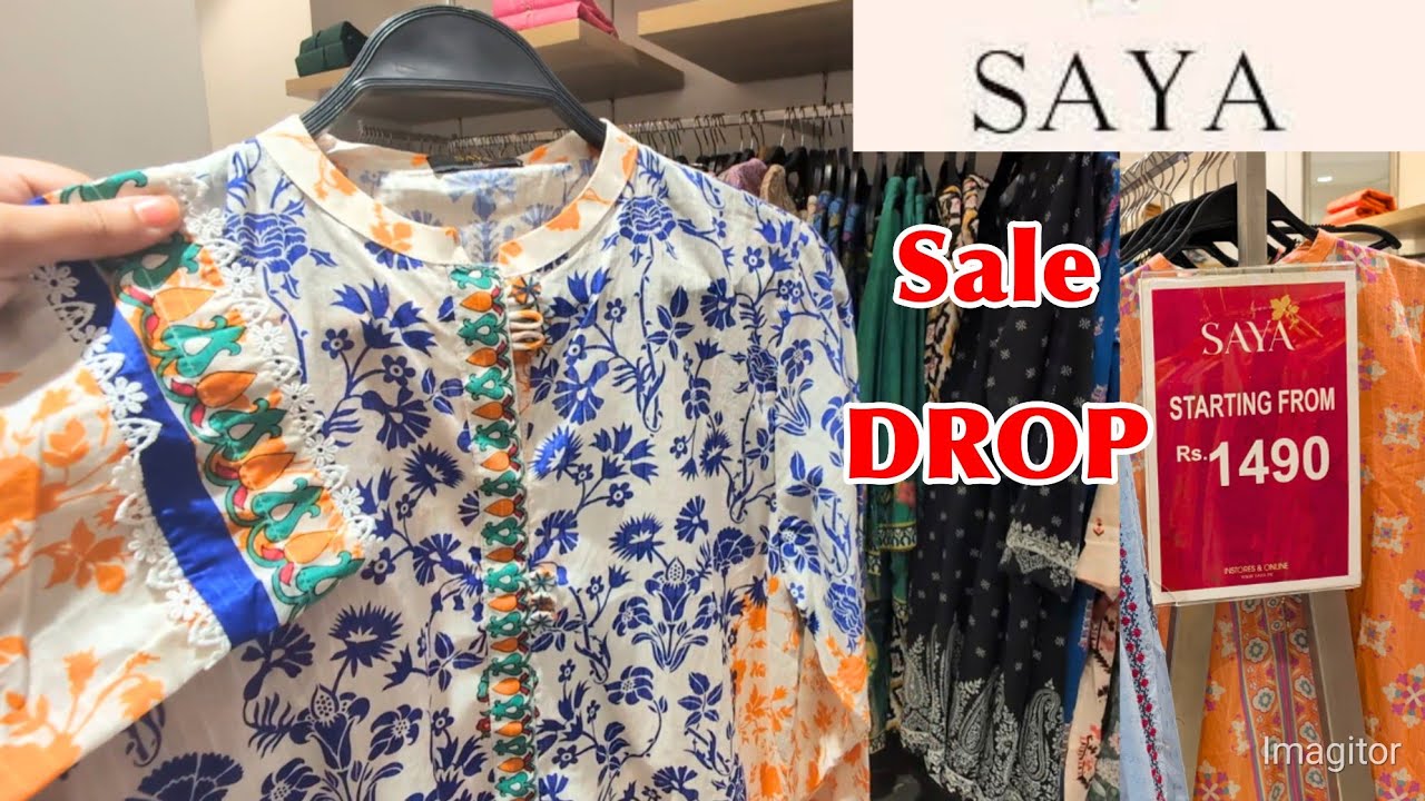 Saya End Season Sale Upto 50% Off ❤️ | Saya Summer Sale | Saya Sale