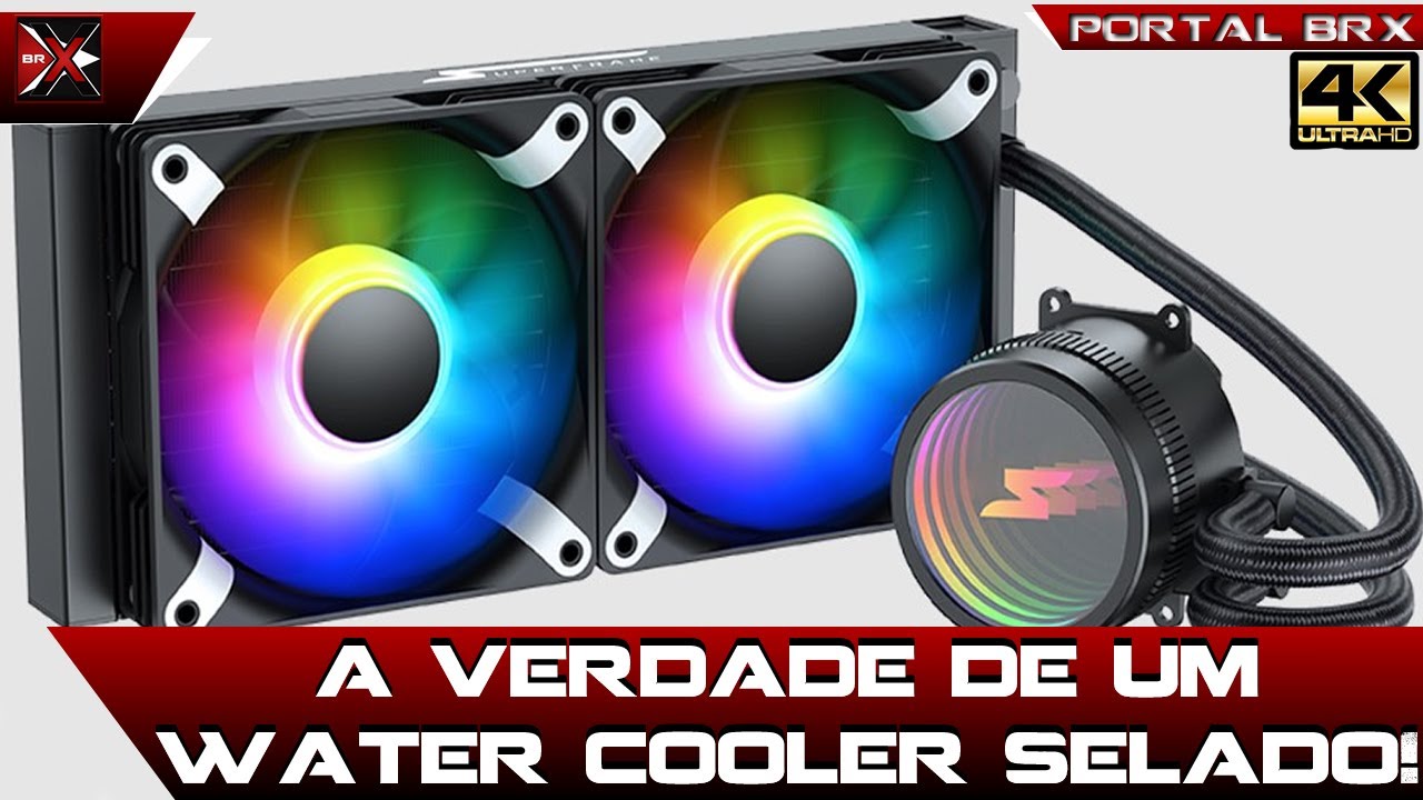A VERDADE de um Water Cooler Selado! Modificação Portal BRX de Water Cooler Selado