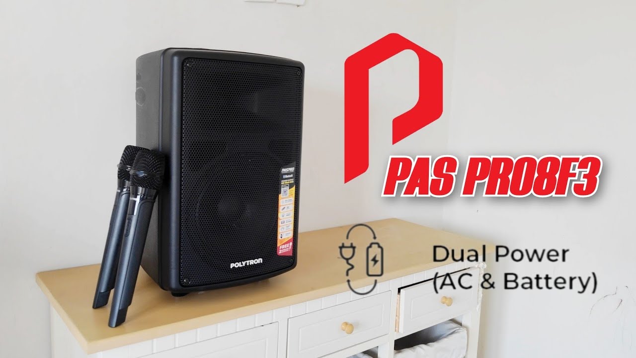 Akhirnya Rilis Versi Compact 8 inch❗️Polytron PAS PRO8F3 150Watts Review  #outdoorspeaker #karaoke 