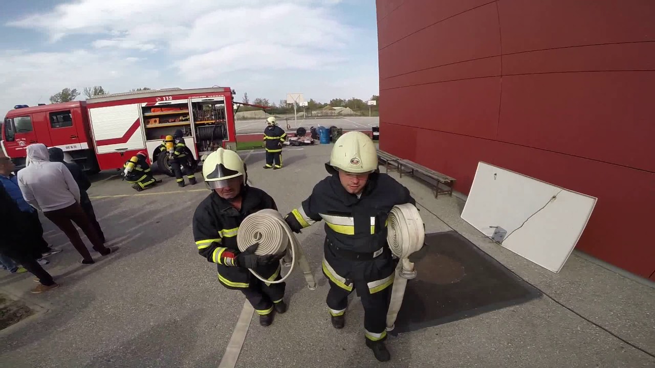 Gasilska vaja na DSŠ Lendava // 14.10.2016 // PGD Lendava