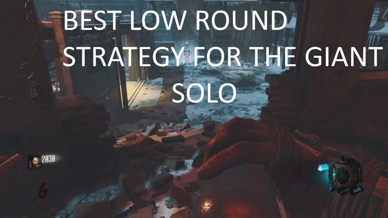 The BEST low round Strategy for THE GIANT solo