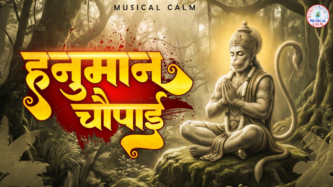 Hanuman Chaupai Path | Bajrang Bali Blessings for Peace of Mind | Deep Focus Music