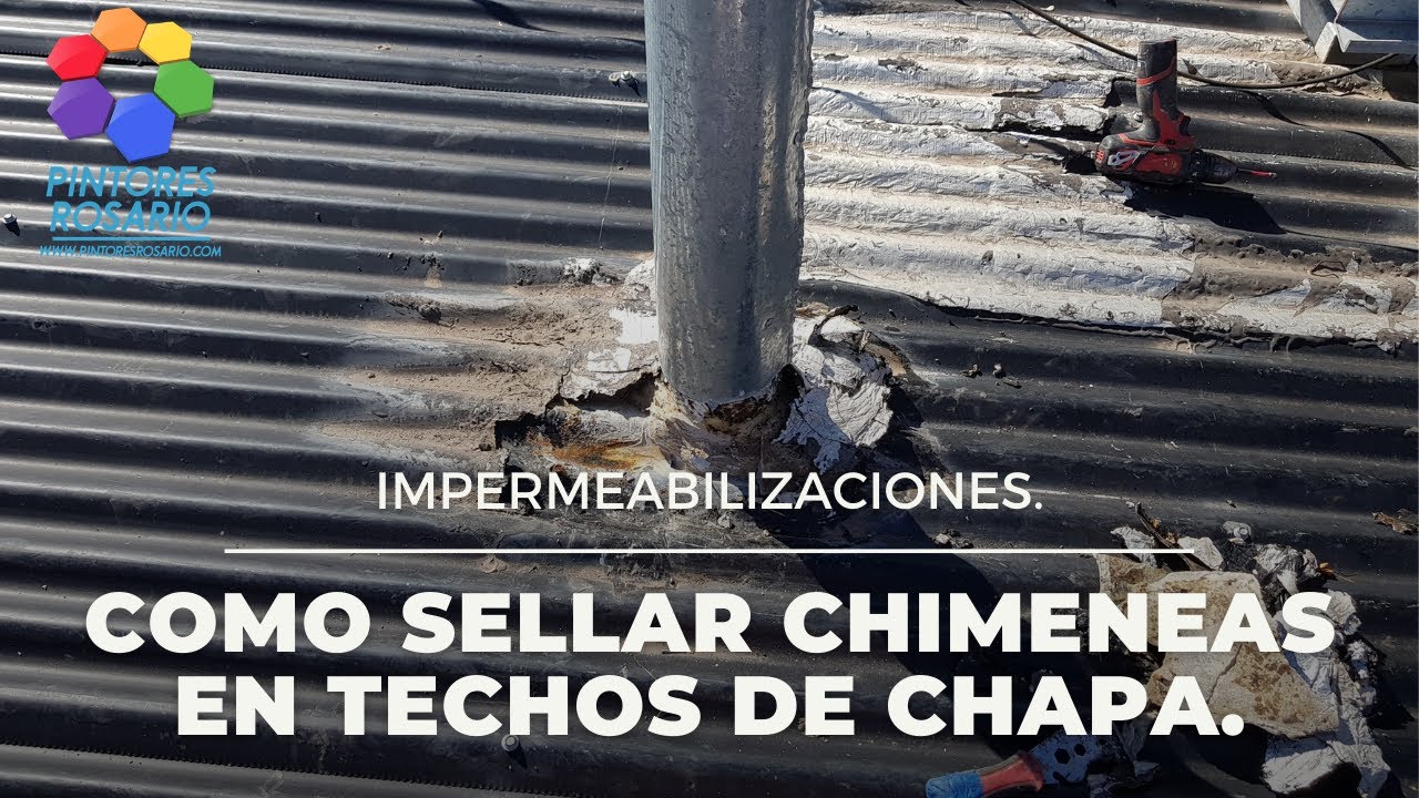 ✅  Como SELLAR Chimeneas en [Techos de Chapa].