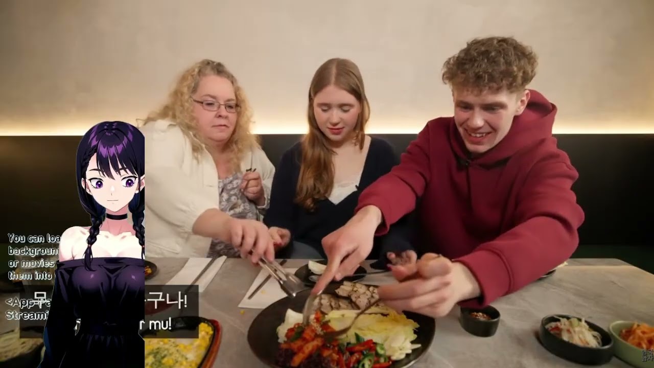 Sakura reacts to British High Schooler Feeds His Family REAL Korean Food