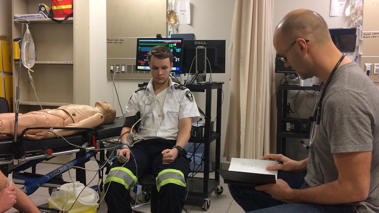 ACLS – Stable SVT – Scenario Demonstration by Paramedic (ACP)