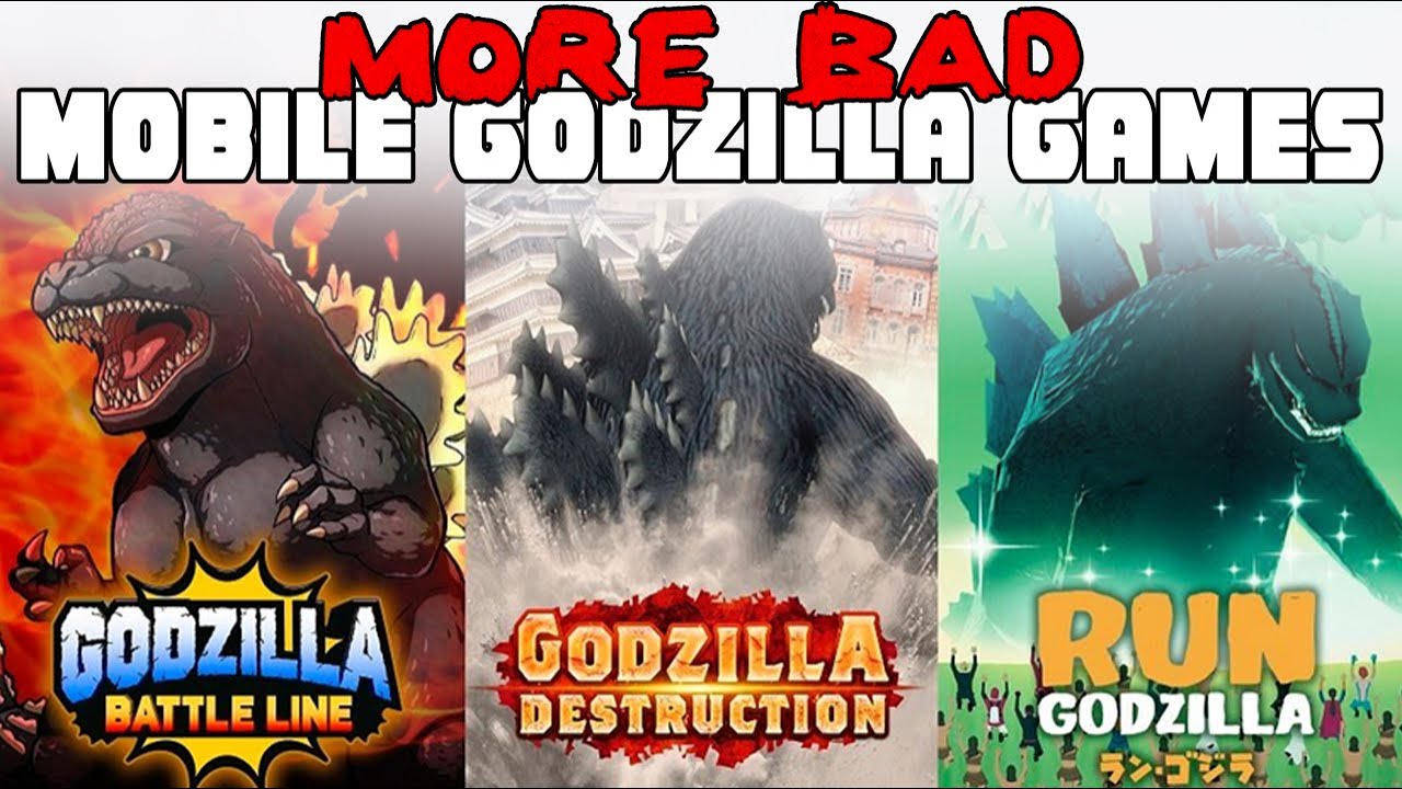 Ещё больше плохих мобильных игр Godzilla — обзоры видеоигр MIB, эпизод 33