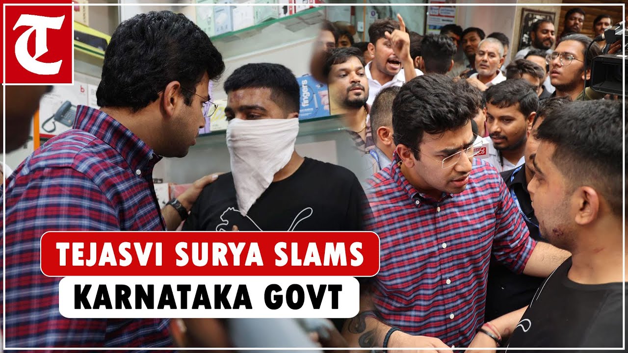 Bengaluru shopkeeper assault case: 'Ever since Congress govt came into power&hellip;': Tejasvi Surya