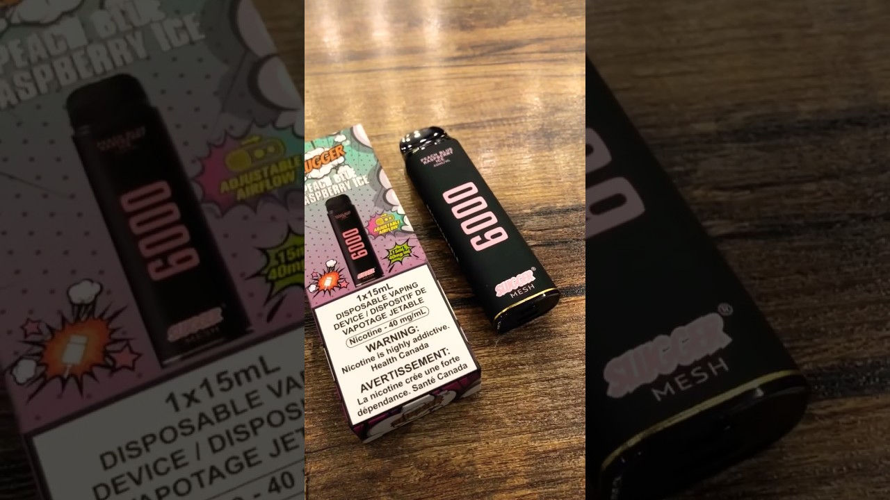 Slugger disposable pod 6000 puffs | peach blue raspberry ice #slugger #vaping #pod #vapelife