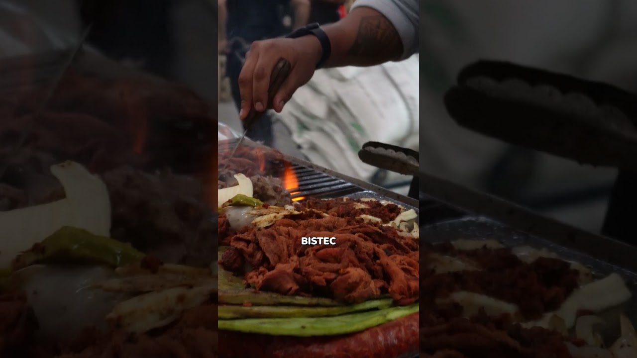El taco m&oacute;vil de la central de abasto