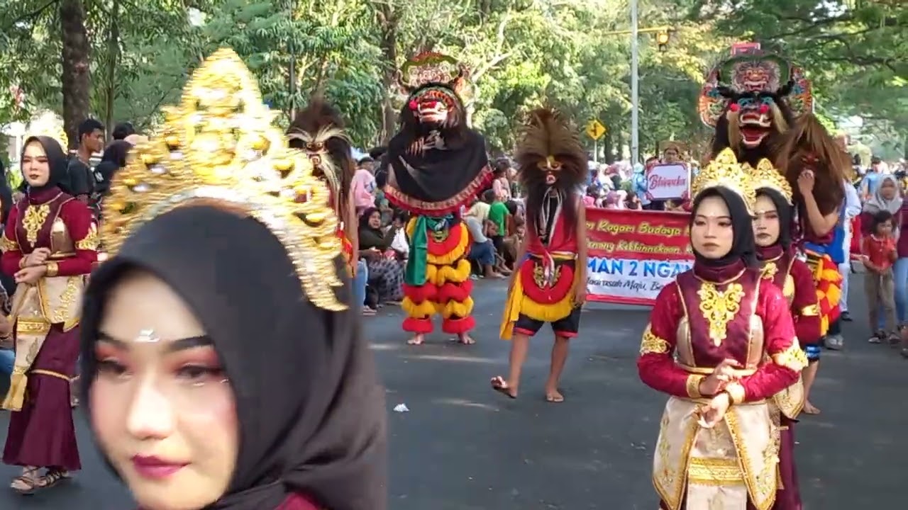 Pawai pembangunan 2025 MAN 2 Nganjuk