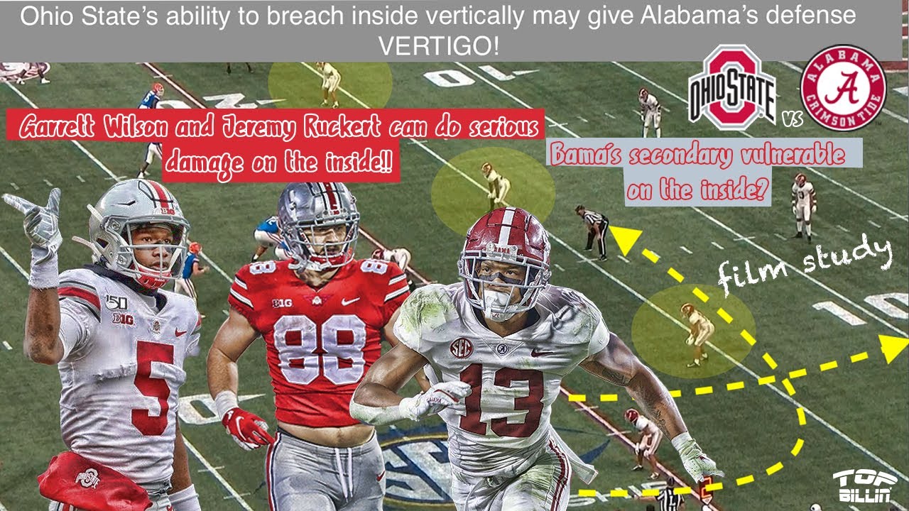 Pre-Game Study: Ohio State to attack Bama's Defense on the inside?!