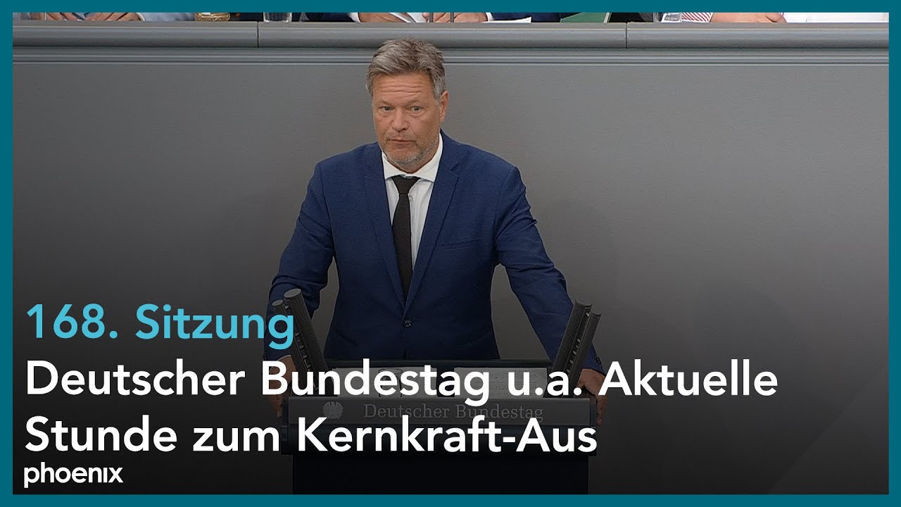 168. Sitzung des Deutschen Bundestages u.a. Akt. Stunde zum 