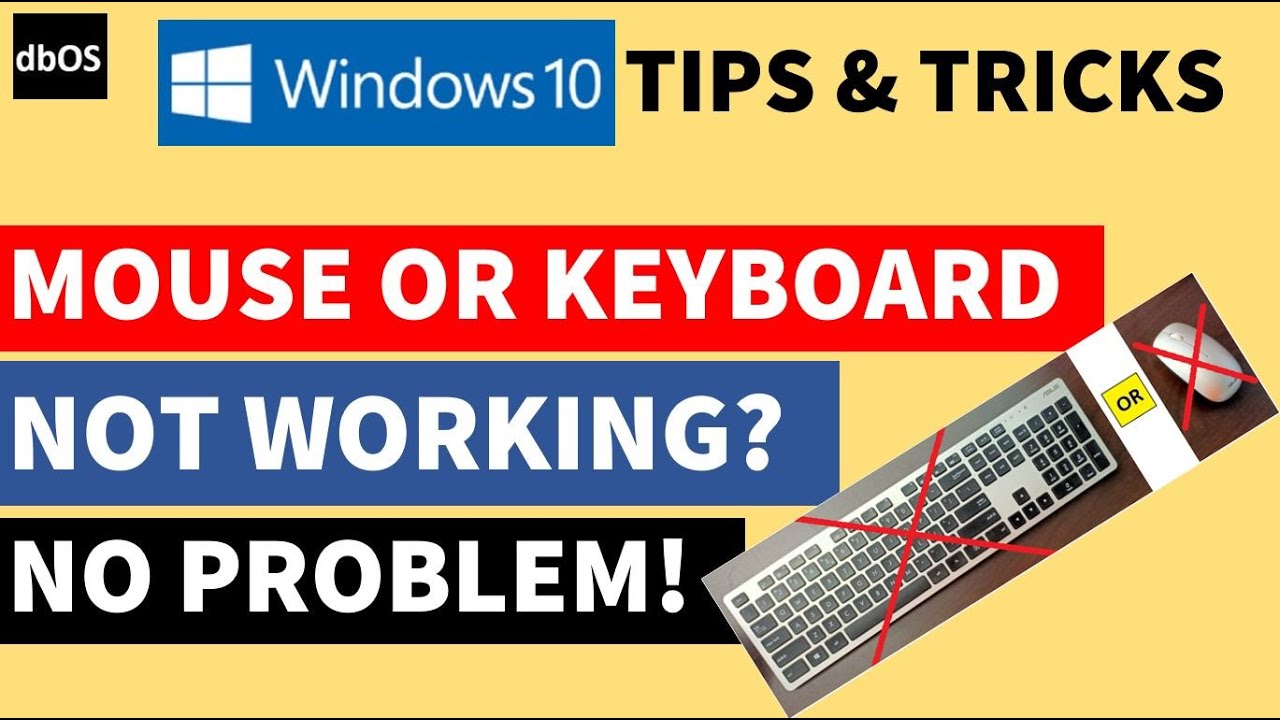 laptop keyboard is not working | laptop mouse is not working | desktop keyboard is not working