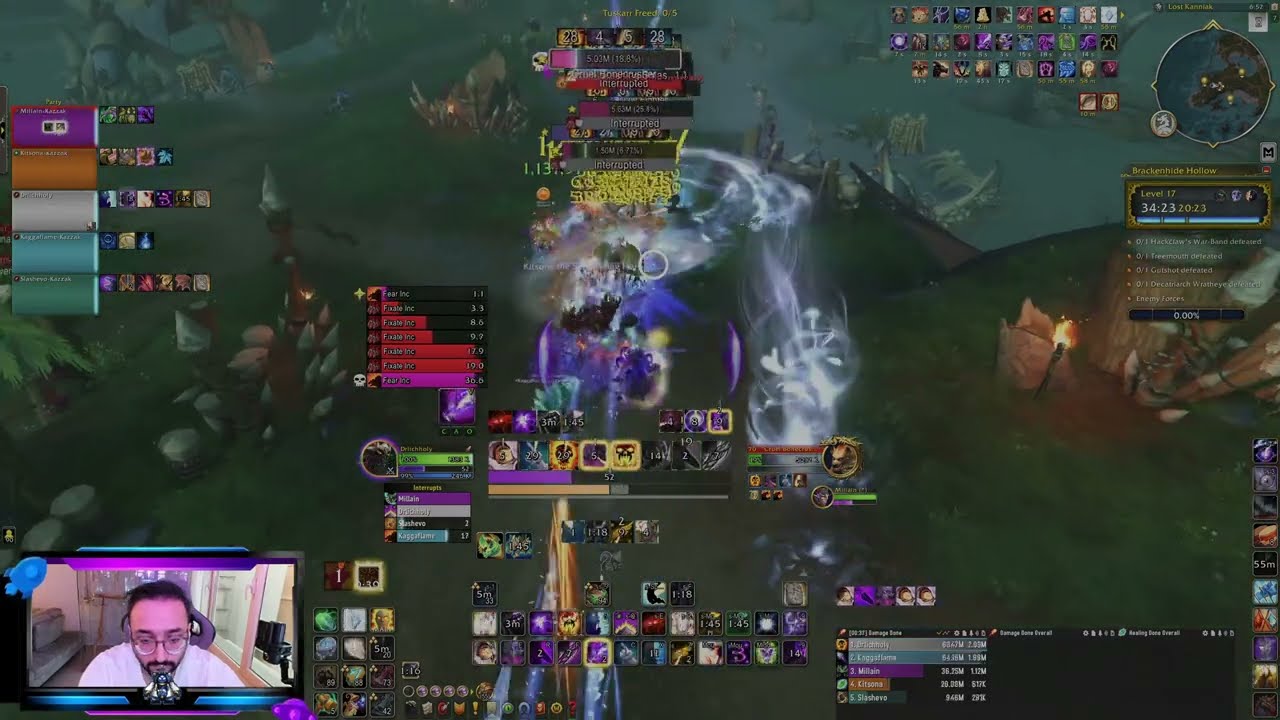 Shadow Priest M+ | +17 Brackenhide Hollow | SEASON 4 | WEEK 7 Tyrannical