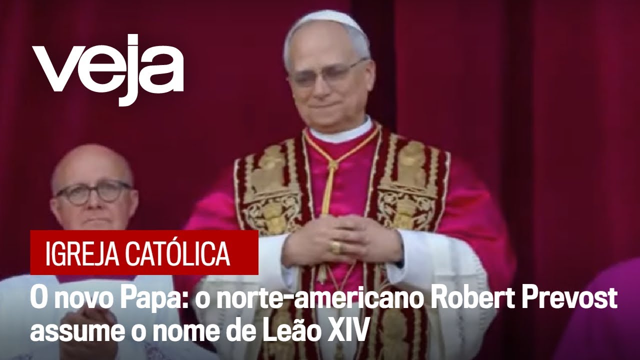 O novo Papa: norte-americano Robert Prevost assume o nome de Leão XIV
