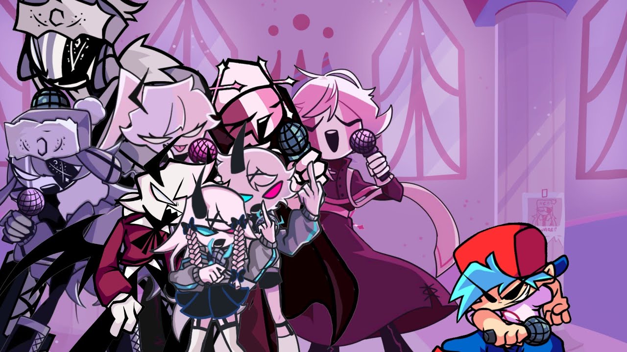 Stargazer but MFM and MFM Gender inversion sing it. 【FNF】