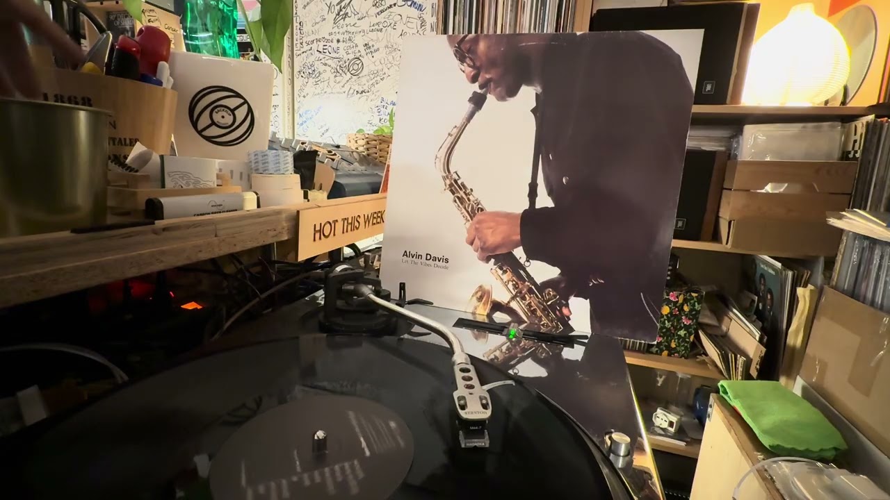 Alvin Davis - Message From The Heart • RECORDS FROM THE SHOP • BACKFLIP
