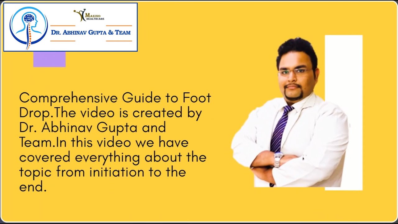 FOOT DROP - Common Peroneal Nerve Palsy