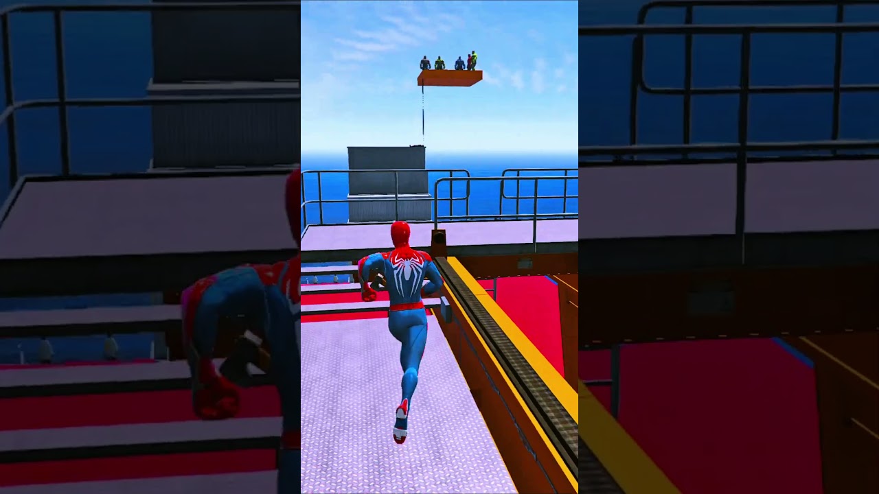 Jumps - Fails #GTA5GAMES #Epic #Ragdoll #TrendingGame #Spiderman #Game #New #Gameplay #Episode70