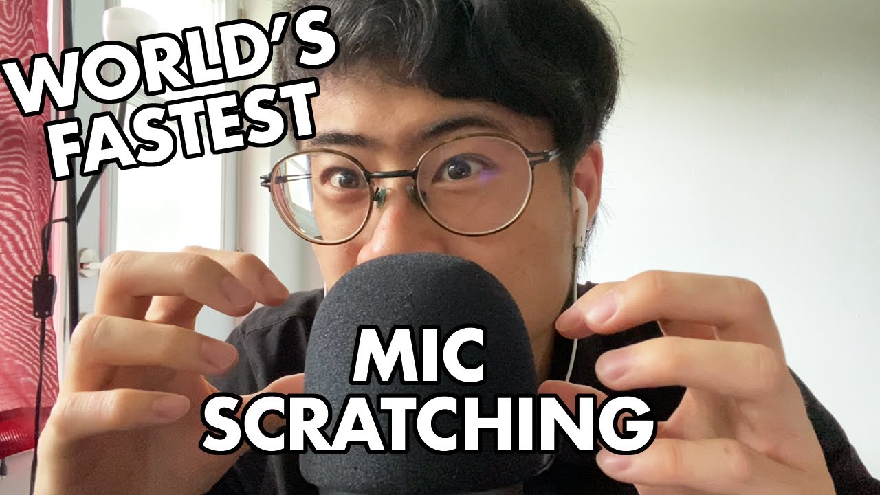 WORLD'S FASTEST MIC SCRATCHING ASMR | YamASMR