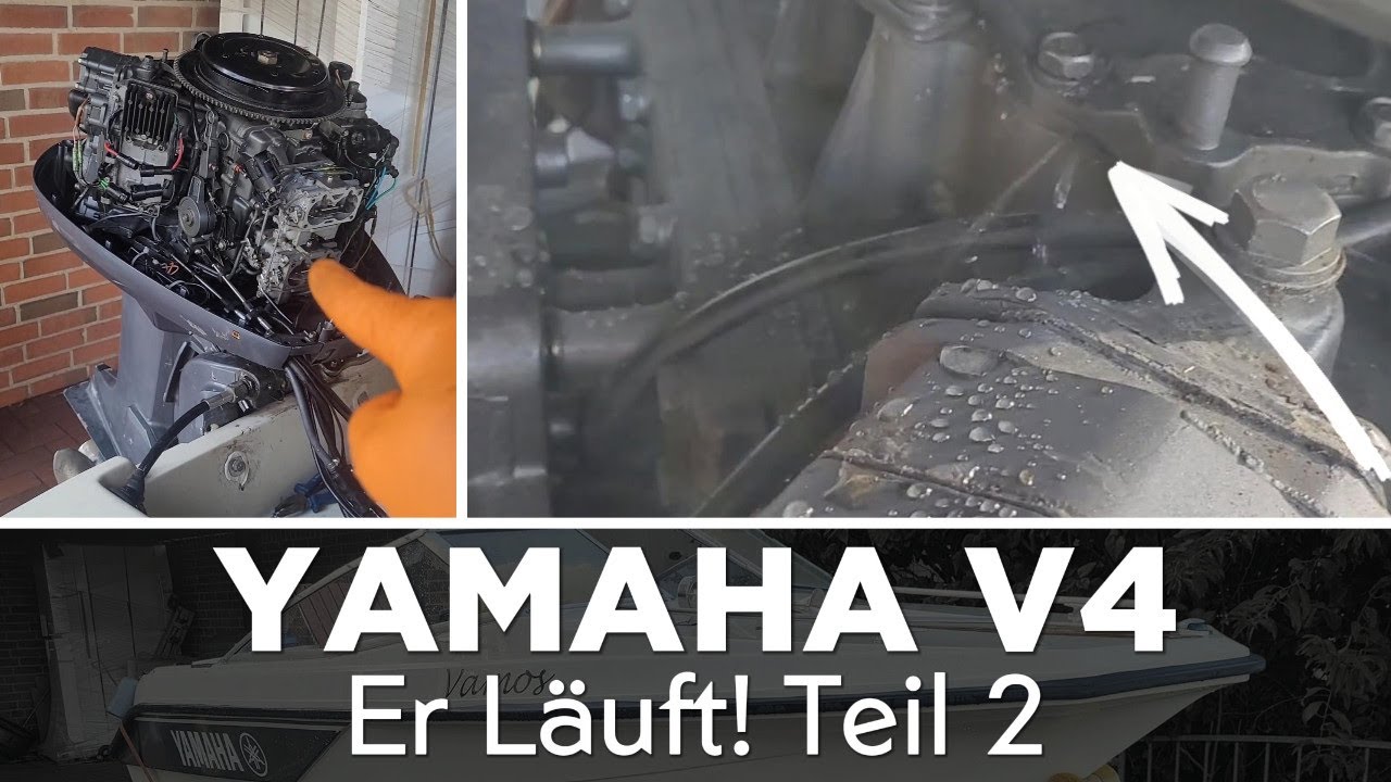 Yamaha Außenborder 115 PS V4 zum Laufen gebracht! 🔧 Tipps zur Reparatur & Fehlerbehebung – Teil 2