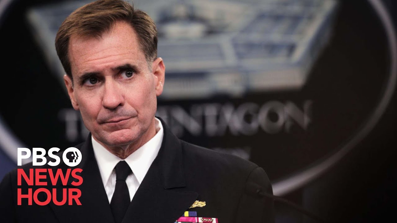 WATCH LIVE: Pentagon press secretary John Kirby holds a news briefing
