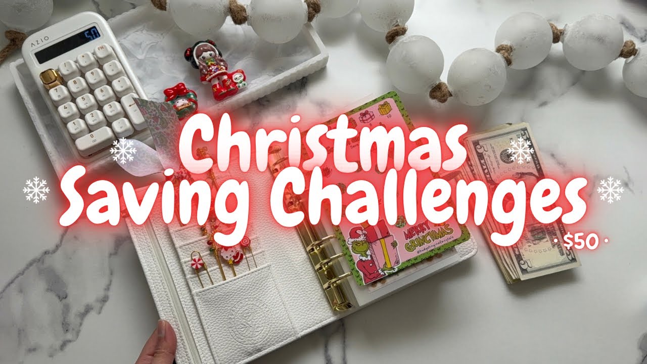 Christmas Saving Challenges $50🎄