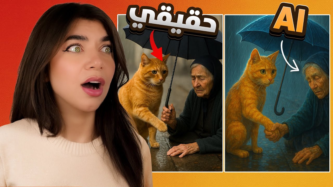 اعرف الحقيقي من الذكاء الاصطناعي