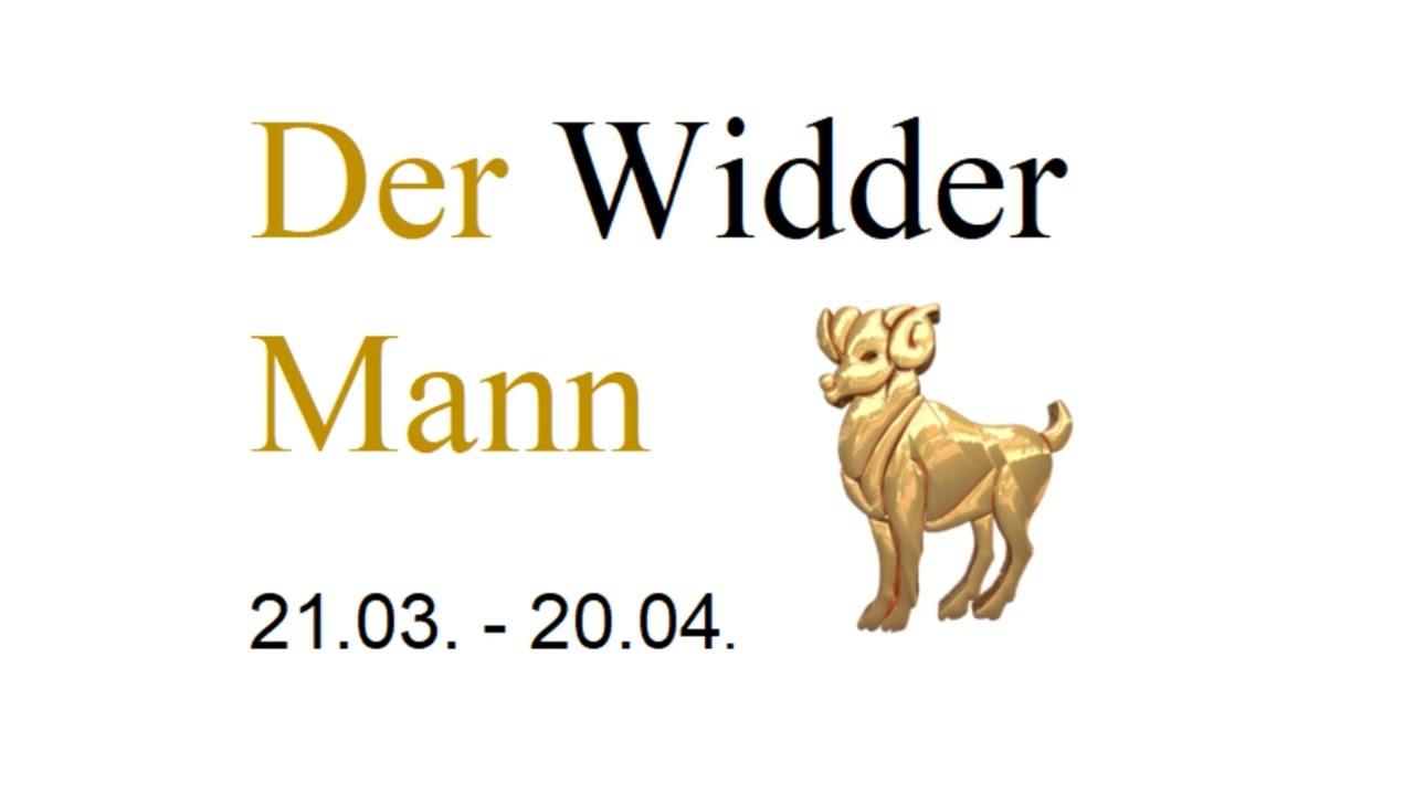 Sternzeichen WIDDER Mann🐏und seine Eigenschaften! Das solltest du über den Widder Mann wissen!