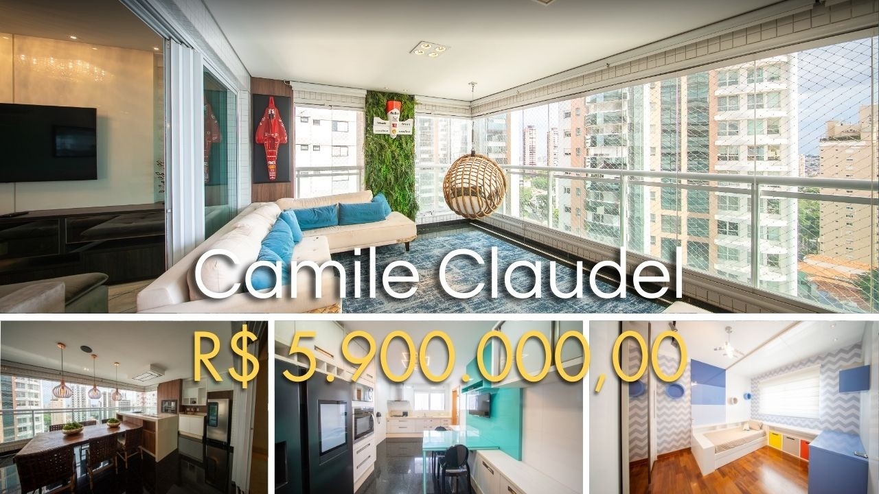 Apartamento de Luxo no Anália Franco | 280m², 4 Suítes, Mobiliado | Cond. Camile Claudel
