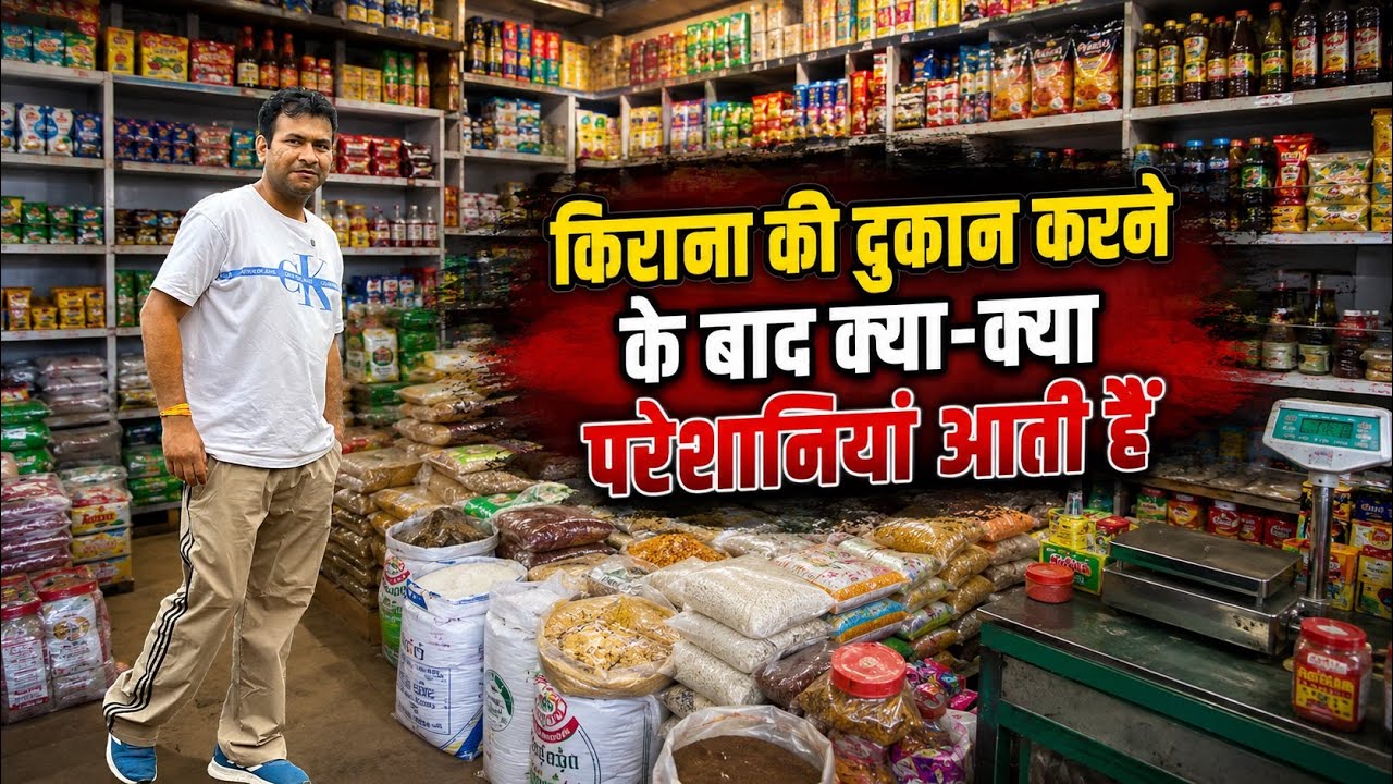 किराना की दुकान करने के बाद क्या परेशानी आती हैं | KIRANA STORE BUSINESS | PROBLEMS IN KIRANA SHOP |