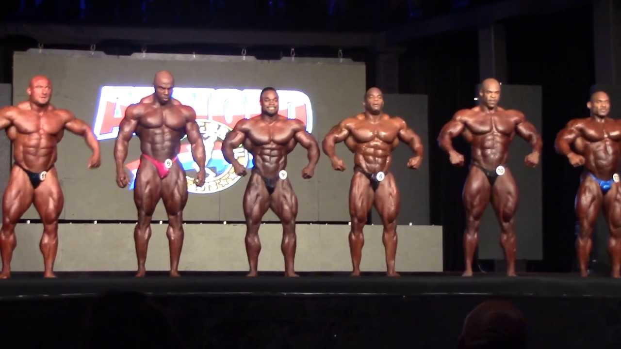 2013 Arnold Classic Brasil Men's Bodybuilding Prejudging 1st Callout
