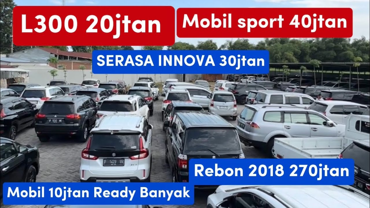 RATUSAN UNIT PRABU MOTOR DI OBRAL DARI HARGA 10JTAN BANYAK | L300 20jtan | SERASA INNOVA 30jtan