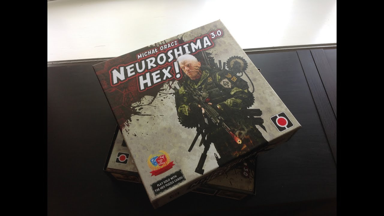 Unboxing for Neuroshima Hex 3.0