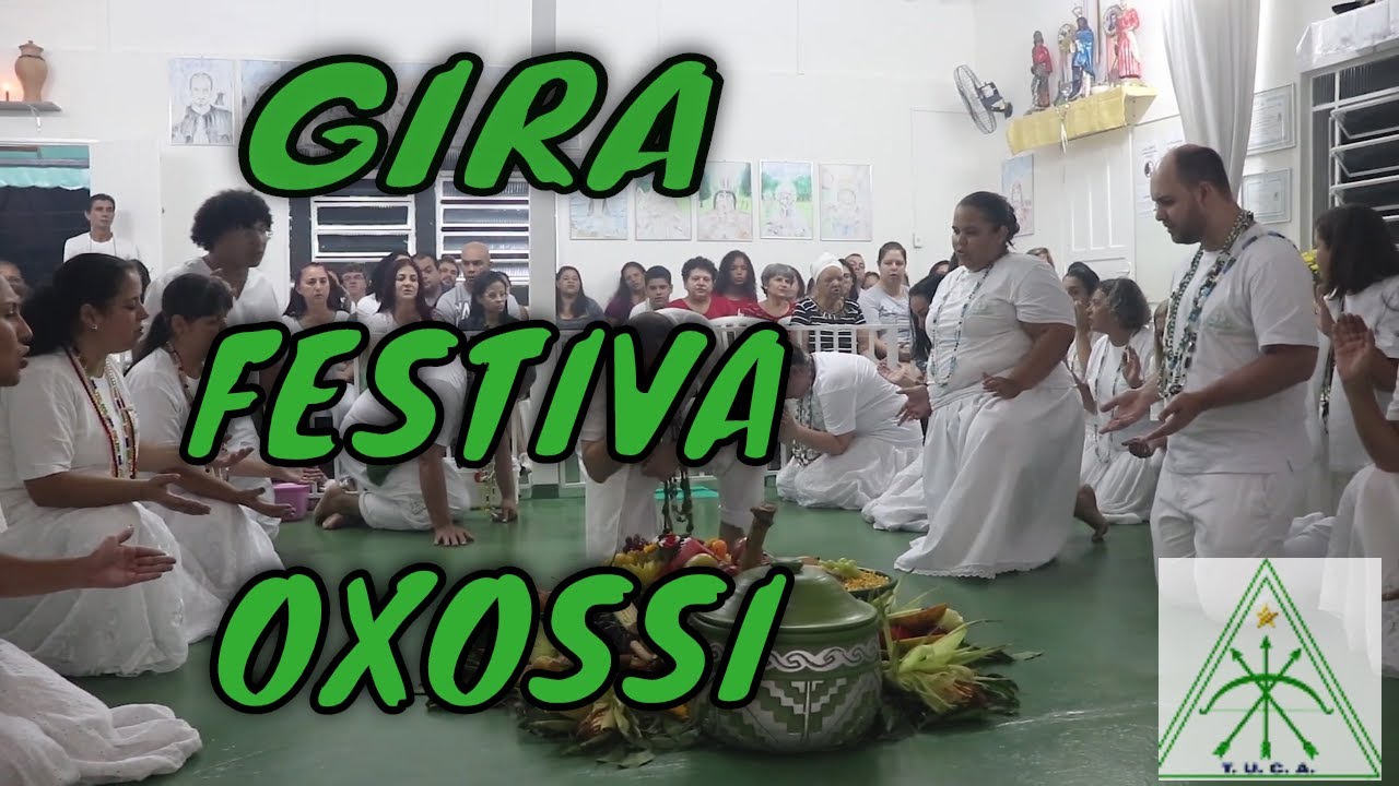 Gira festiva em louvor ao Orixá Oxossi