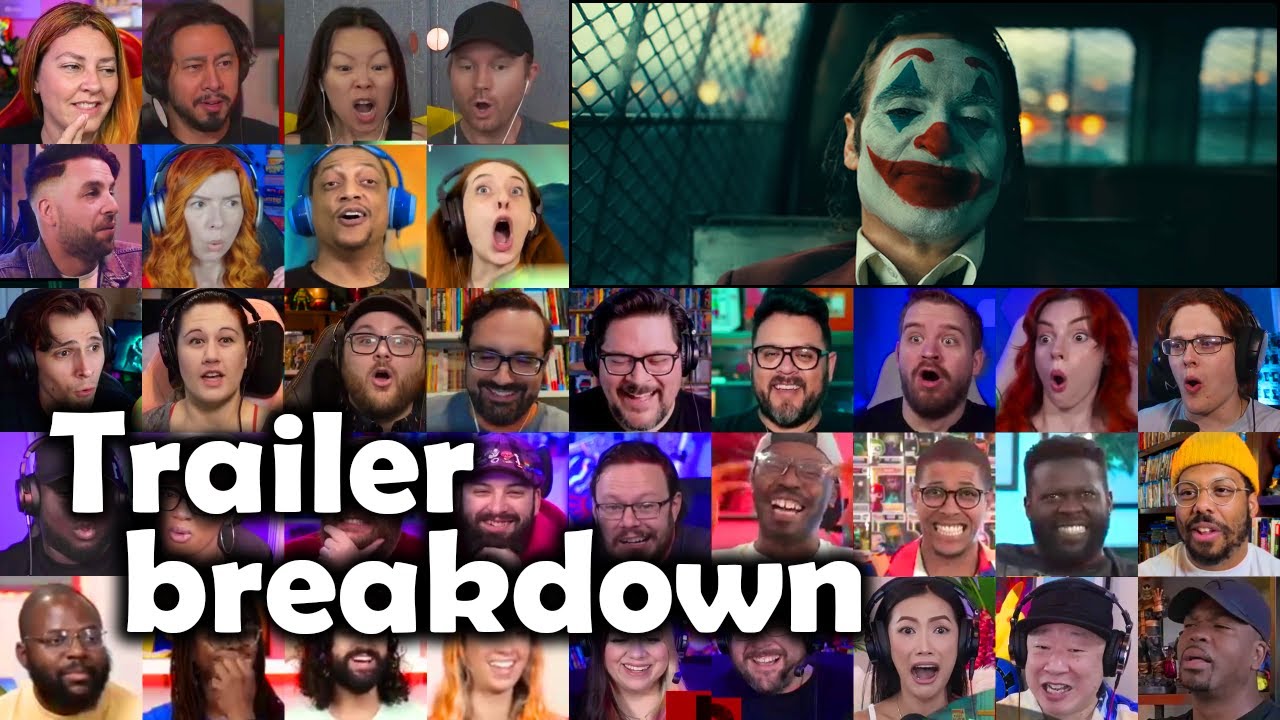 Joker: Folie &Agrave; Deux | Official Trailer | 2024 | Reaction Mashup & Trailer Breakdown