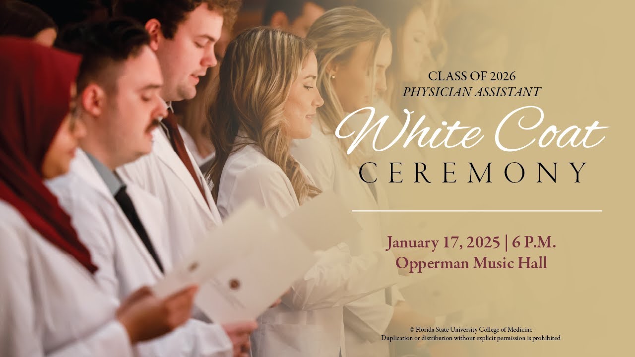 Physician Assistant Class of 2026 White Coat Ceremony