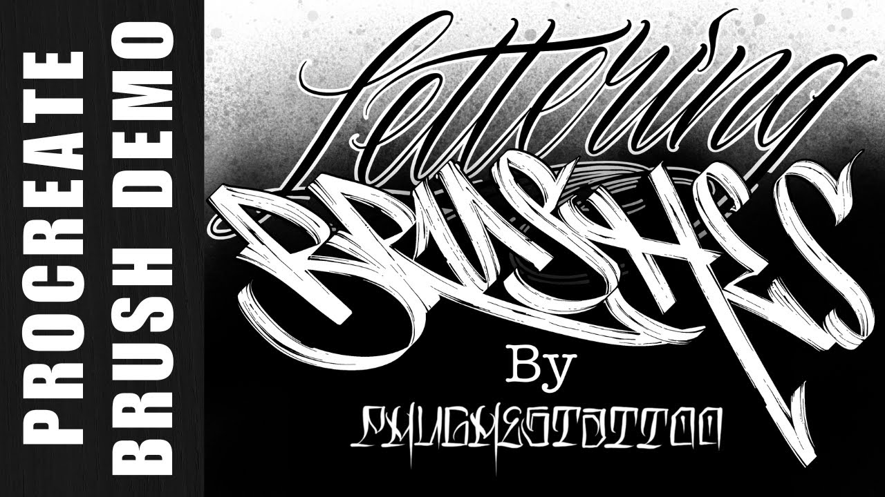The Best Procreate Brushes For Hand Lettering